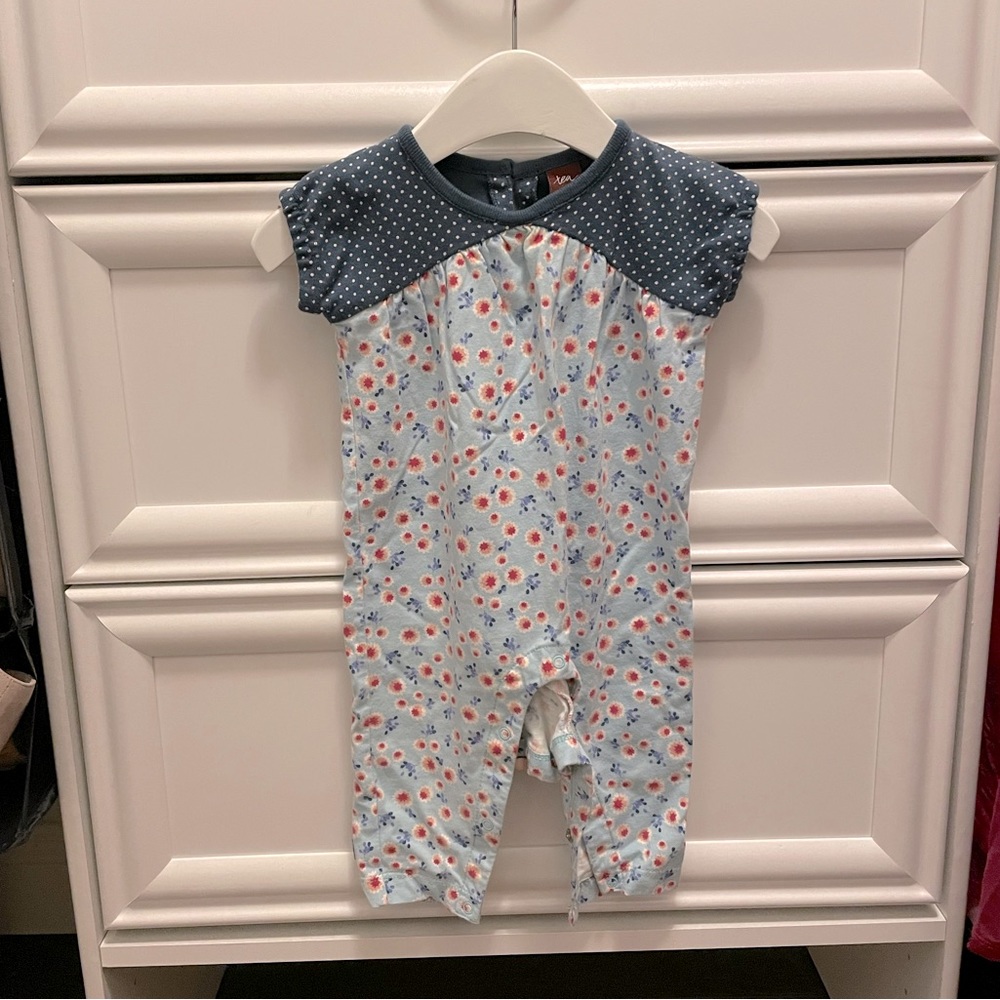 Tea Collection Size 3-6 Months Baby Girl Onesie